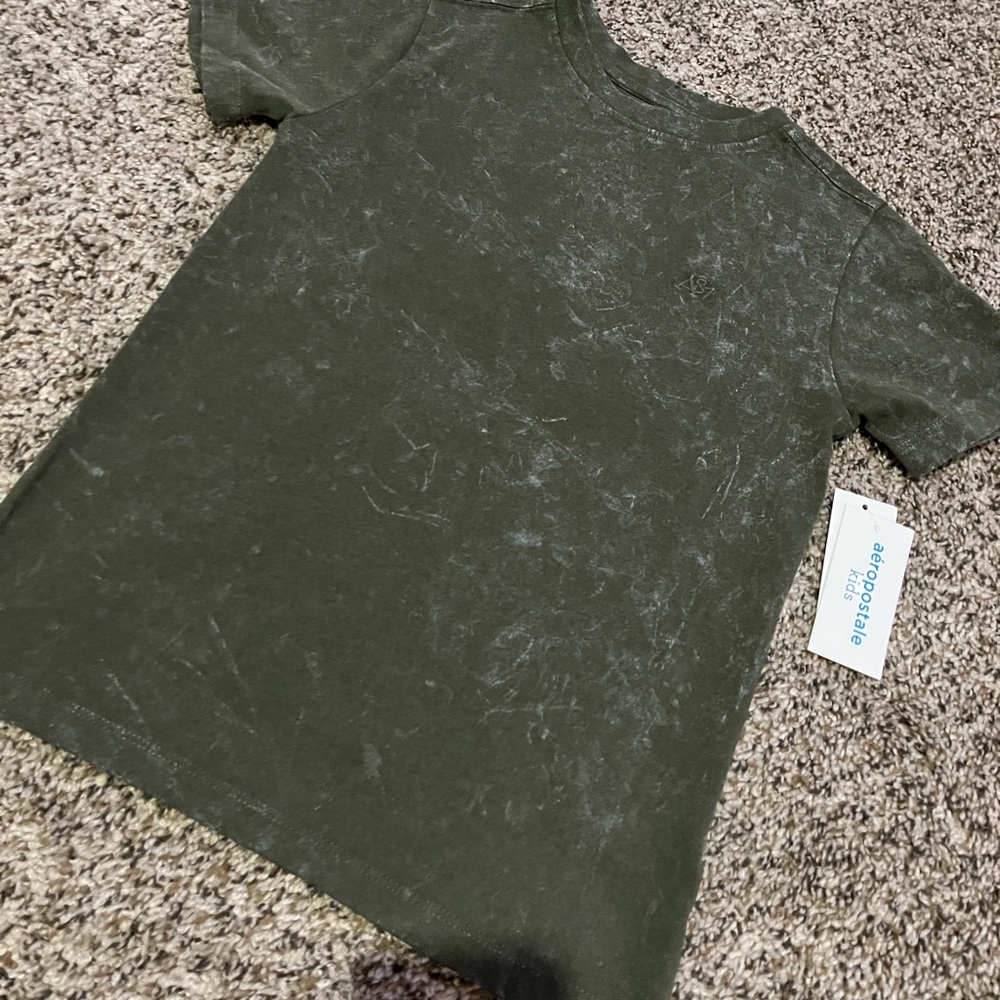 Aeropostale Kids Dark Green Short Sleeve Tee